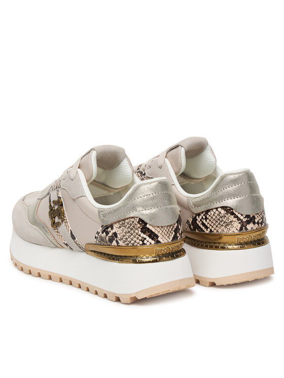 Just Cavalli Снікерcи Just Cavalli 80RA3SJ2 ZSE68 Бежевий