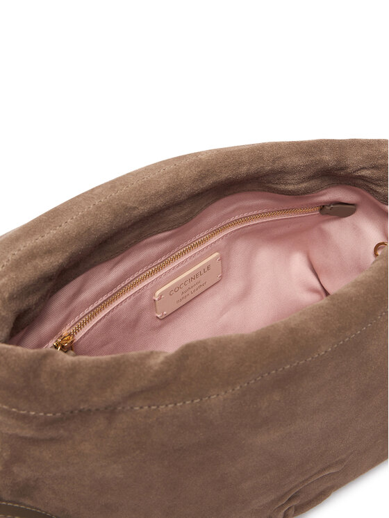 Coccinelle Torebka Coccinelle V9G Coccinellelidia Suede Bim E1 V9G 13 04 01 Beżowy ciemny