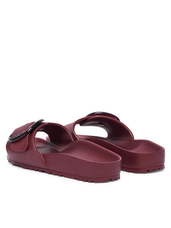 Birkenstock Шльопанці Birkenstock Madrid Big Buckle 1033116 Бордовий