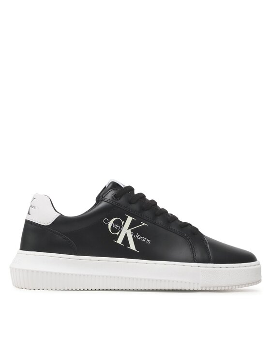 Calvin Klein Jeans Sneakersy Calvin Klein Jeans Chunky Cupsole Monologo YM0YM00681 Czarny