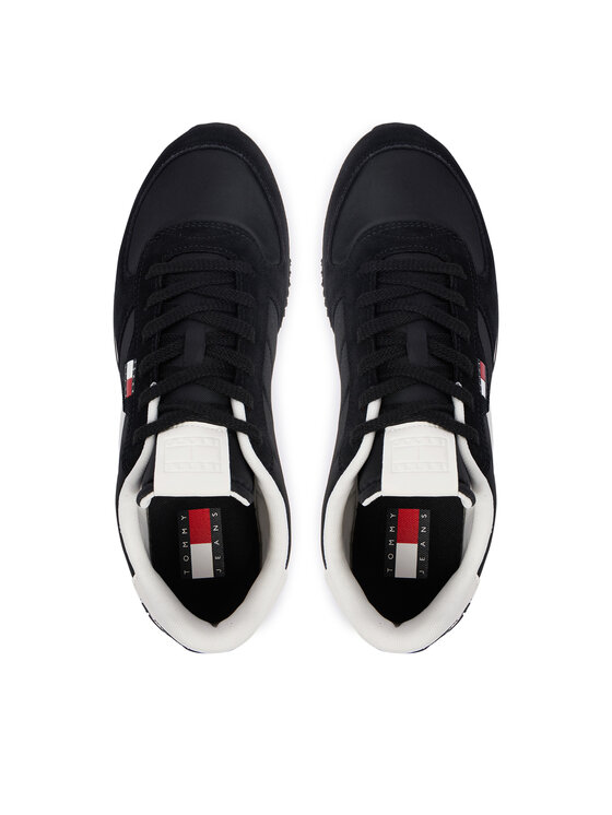 Tommy Jeans Sneakers Tommy Jeans Tjm Eva Runner Mix Material EM0EM01737 Nero