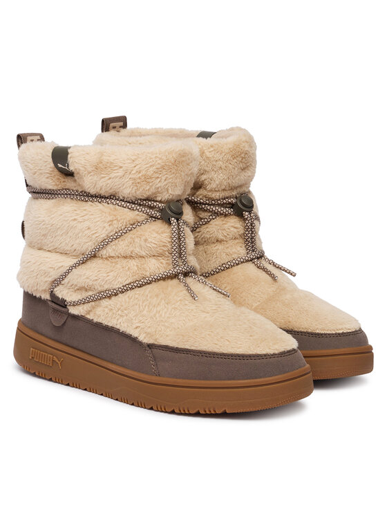 Puma Μπότες Χιονιού Puma Snowbae Suede Wns 402175 Μπεζ