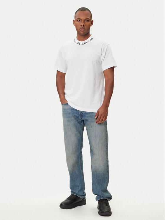 Versace Jeans Couture Versace Jeans Couture Camiseta 79GAHP03 CJ01P Blanco Regular Fit