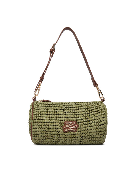 KARL LAGERFELD Ročna torba KARL LAGERFELD B1W46072 Zelena
