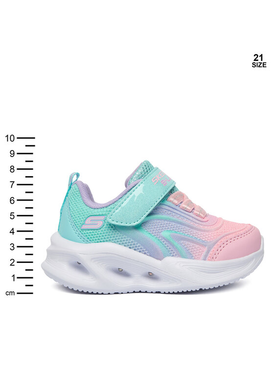 Skechers Sneakersy Skechers Sola Glow 303713N AQMT Modrá