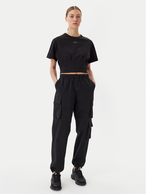 Alpha Industries Alpha Industries Футболка Waisted 148070 Чорний Regular Fit