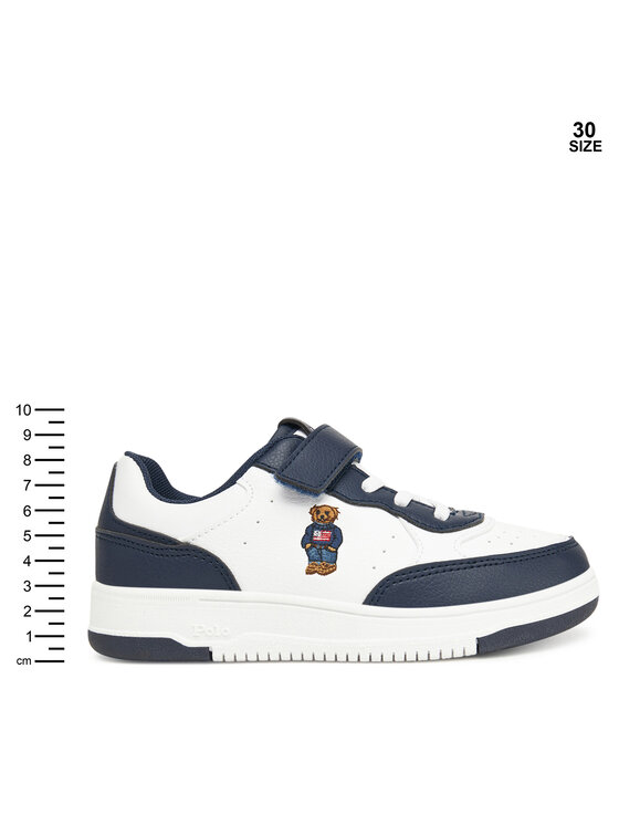 Polo Ralph Lauren Sneakersy Polo Ralph Lauren Masters Court II RL03403101 Biela