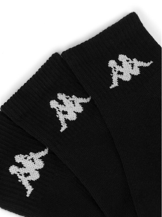 Kappa Короткі шкарпетки Kappa Z4444_AW24 (3-PACK) Чорний