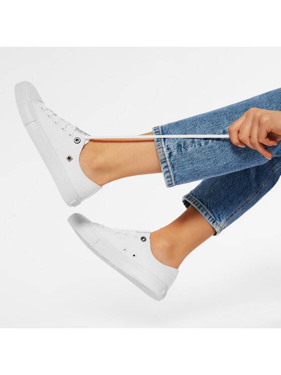 Big Star Shoes Trampki Big Star Shoes AA274010 Biały