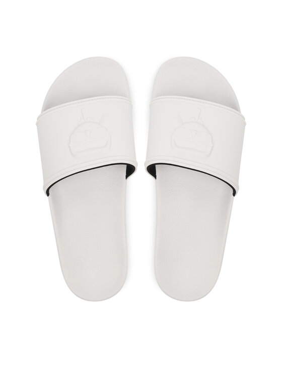 KARL LAGERFELD Шльопанці KARL LAGERFELD Kondo KL70009A Білий