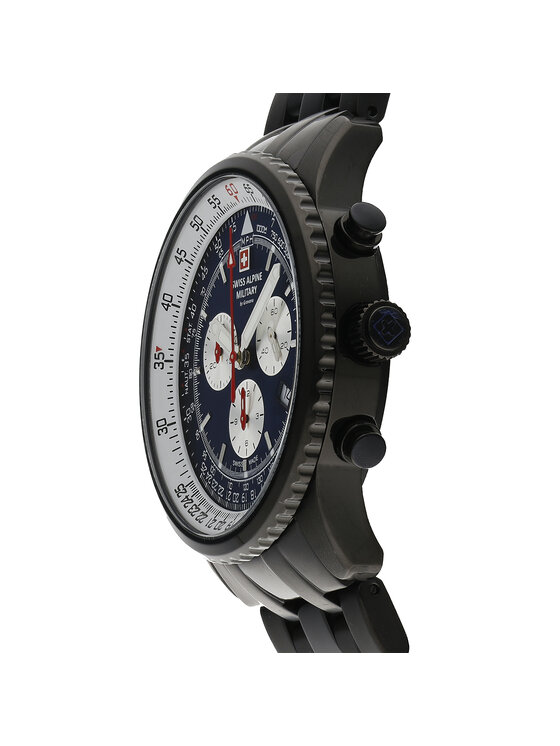 Swiss Alpine Military Годинник Swiss Alpine Military 7078.9175 Чорний
