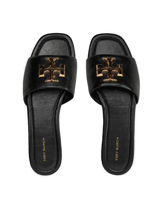Tory Burch Шльопанці Tory Burch Eleanor Slide 157966 Чорний