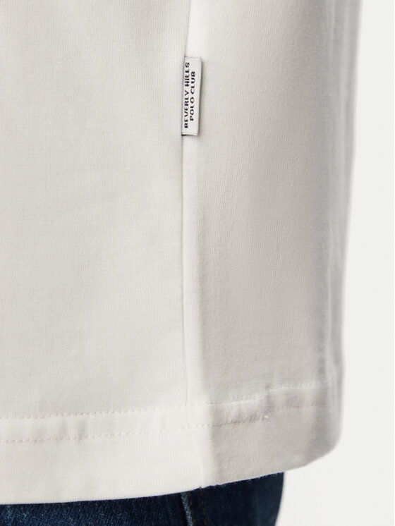 Beverly Hills Polo Club Beverly Hills Polo Club Футболка P-SS26M-TS1302 Білий Regular Fit