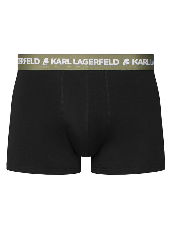 KARL LAGERFELD KARL LAGERFELD Conjunto de calzoncillos boxer B1M47030 Negro