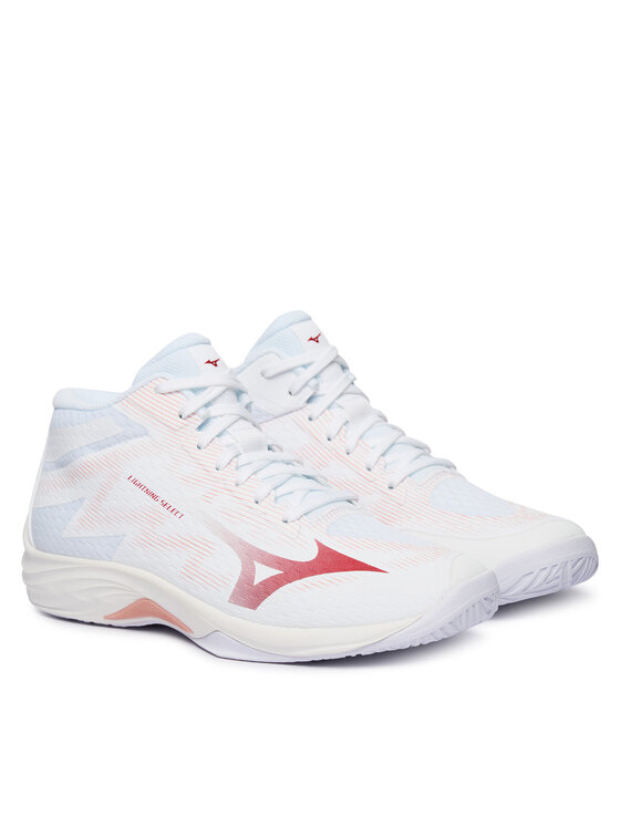 Mizuno Scarpe indoor Mizuno Lightning Select Mid V1GC2675 Bianco