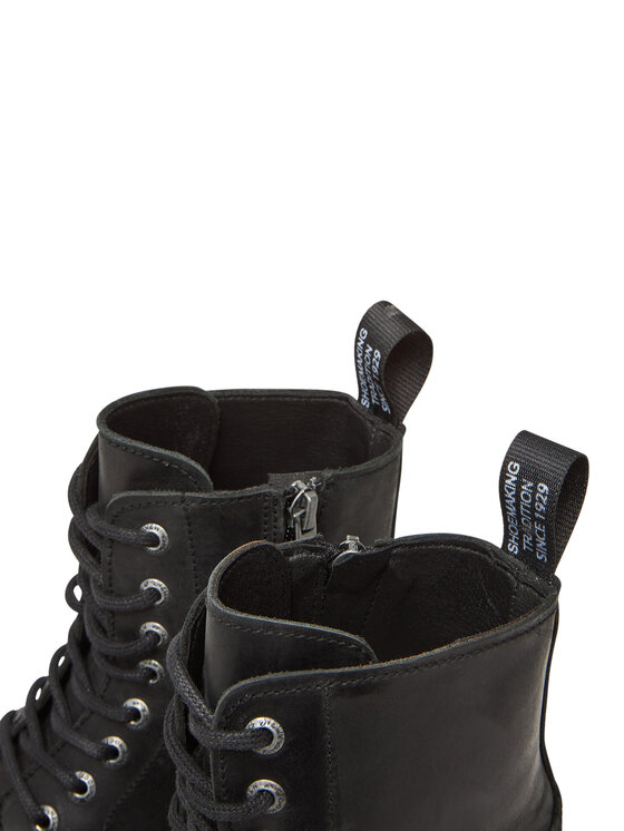 NEW ROCK Šnurovacia obuv NEW ROCK M-OVERZTANK001-C1 Čierna