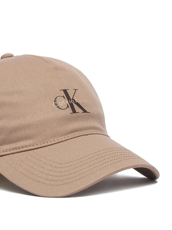 Calvin Klein Șapcă Calvin Klein Monologo Printed Baseball Cap LV04G5032G Bej