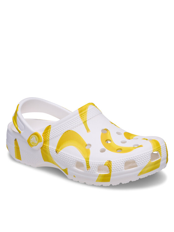 Crocs Шльопанці Crocs Classic Fresh Fruits Clog 211008 Білий