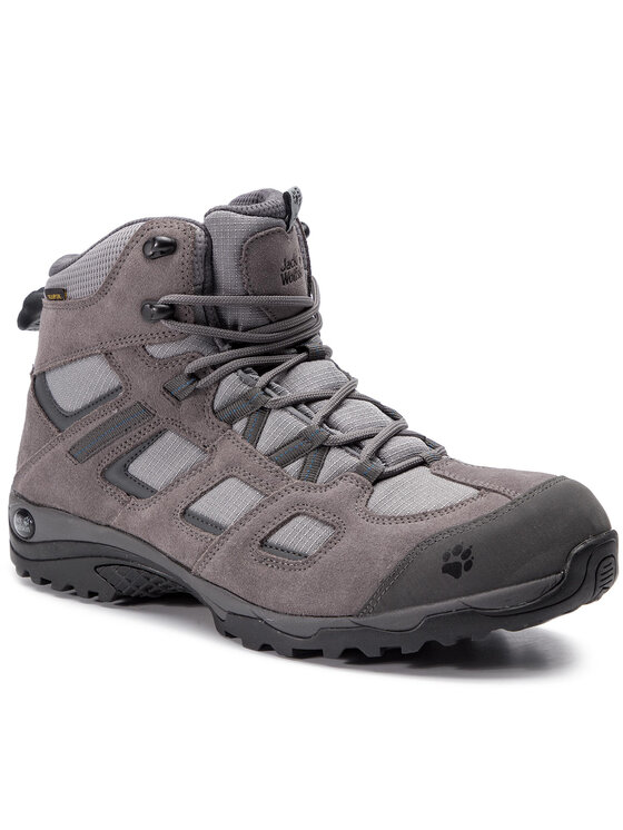 Jack Wolfskin Παπούτσια πεζοπορίας Jack Wolfskin Vojo Hike 2 Texapore Mid M 4032371 Γκρι