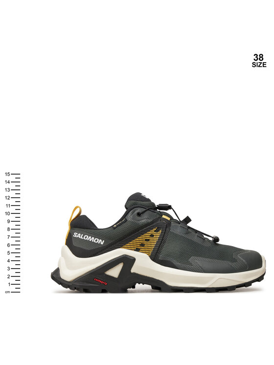 Salomon Trekking čevlji Salomon X Raise Gore-Tex L47458200 Zelena
