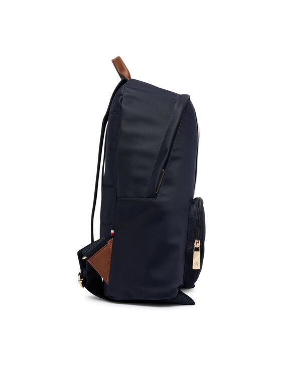 Tommy Hilfiger Kuprinės Tommy Hilfiger Popette Dome Backpack Corp AW0AW19243 Tamsiai mėlyna