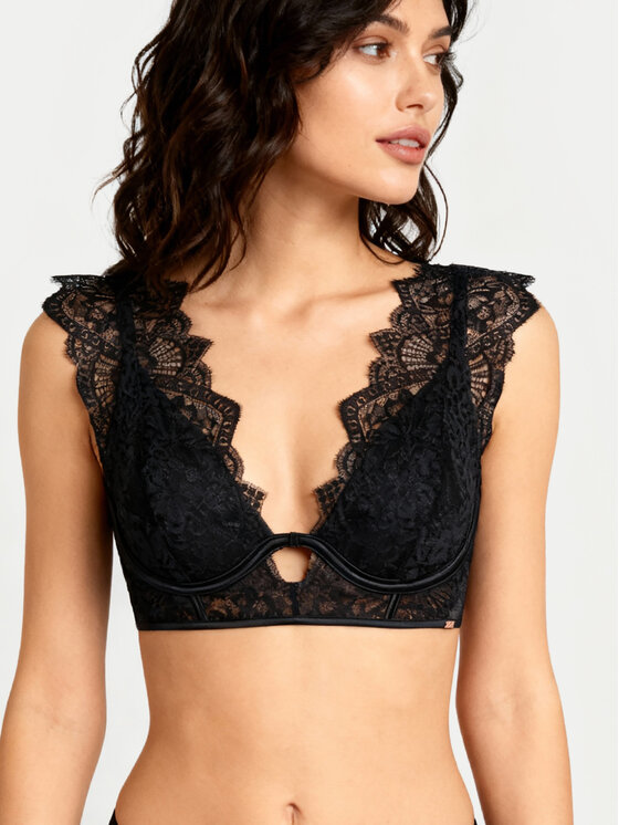 Hunkemöller Hunkemöller Sujetador con aros Zoe Up LL Negro