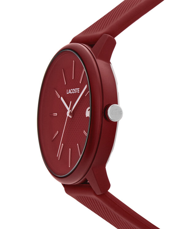 Lacoste Zegarek Lacoste 12.12 Move 2011283 Bordowy