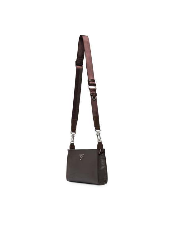 Guess Плоска сумка Guess HMMIPW P6257 Бордовий