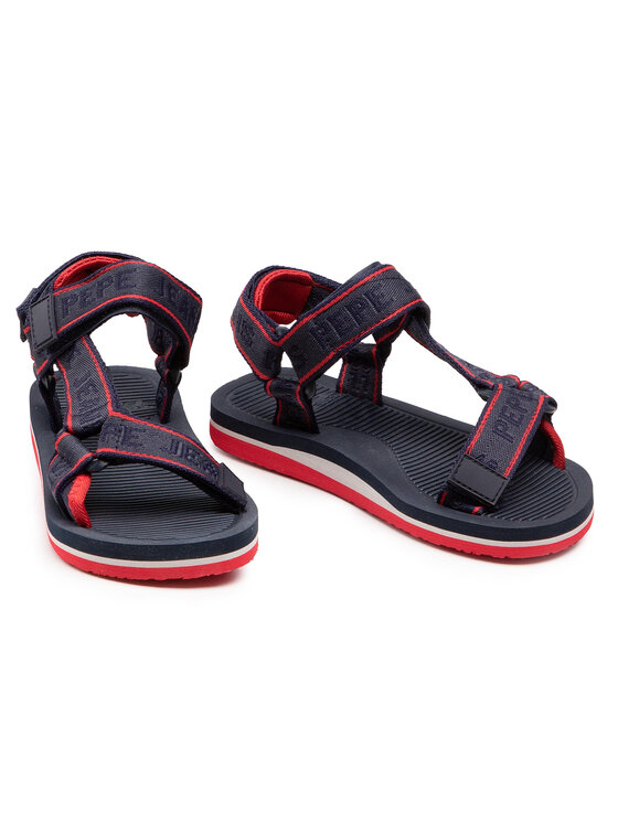 Pepe Jeans Босоніжки Pepe Jeans Pool Tape Boys PBS90043 Cиній