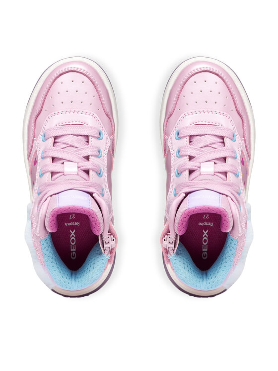 Geox Sneakersy Geox J Sketlite Girl J66NWB 0NFKN C8207 M Svetloružová