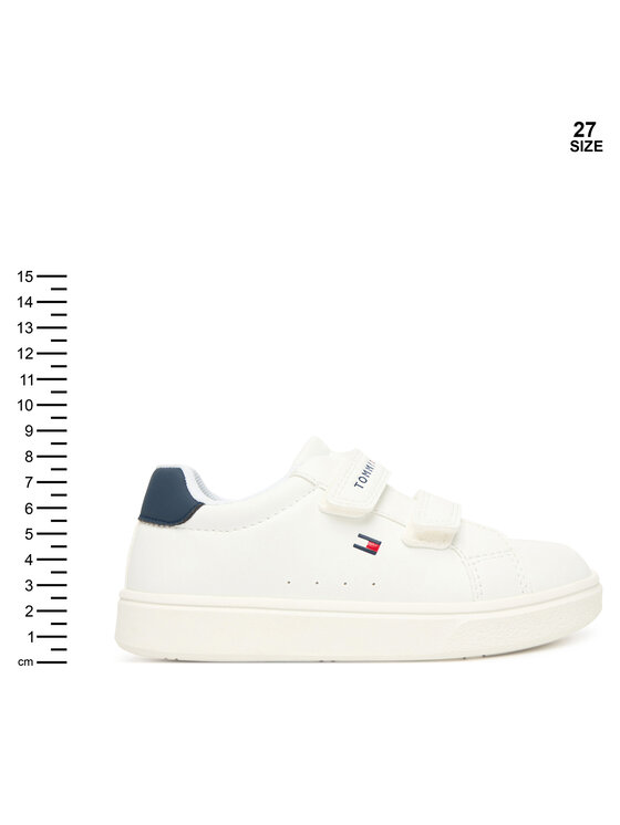 Tommy Hilfiger Zapatillas Tommy Hilfiger Low Cut Velcro T1X9-34338-1355 M Blanco