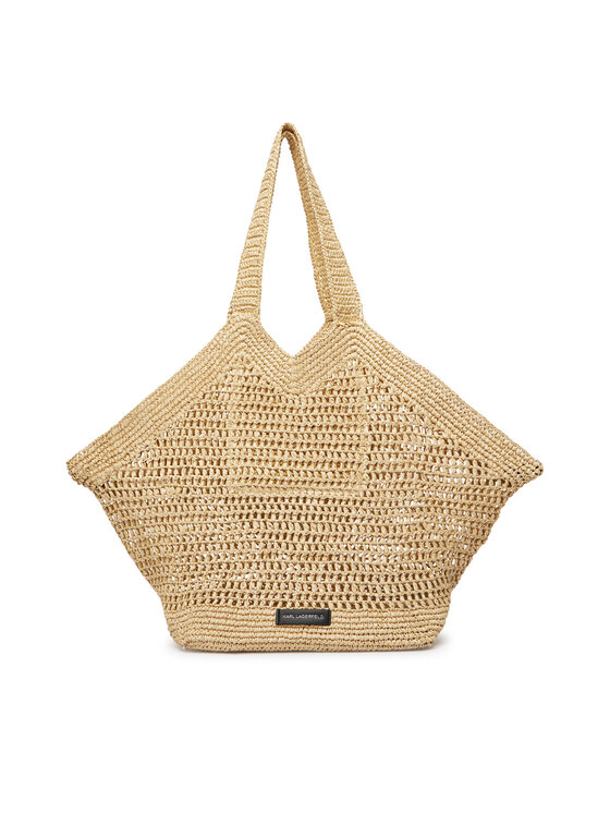 KARL LAGERFELD Kabelka KARL LAGERFELD B2W46068 Béžová