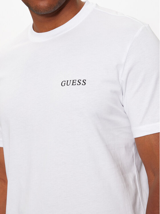 Guess Guess Футболка U4BM03 KCAM1 Білий Regular Fit