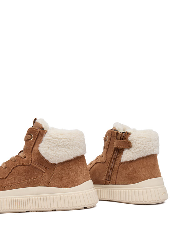 Geox Šnurovacia obuv Geox J Laquinny Wpf J56NFA 00022 C6627 D Hnedá