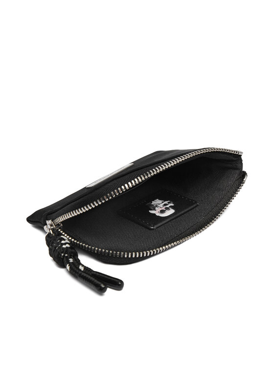 KARL LAGERFELD Peněženka na mince KARL LAGERFELD B1W32013 Černá