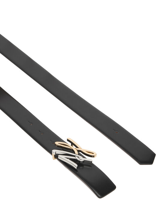 KARL LAGERFELD Dámsky opasok KARL LAGERFELD B1W33044 Čierna