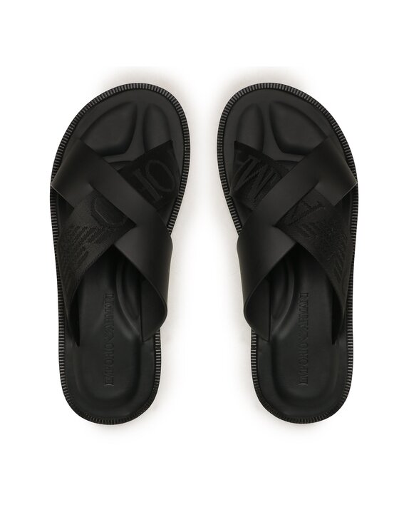 Emporio Armani Шльопанці Emporio Armani X4P124 XN787 K001 Чорний
