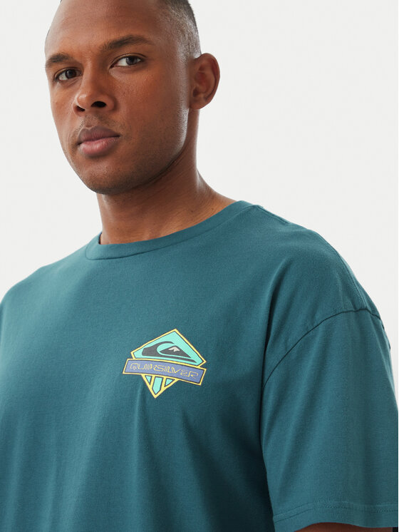 Quiksilver Quiksilver Camiseta Crystal Jet EQYZT08023 Azul Regular Fit
