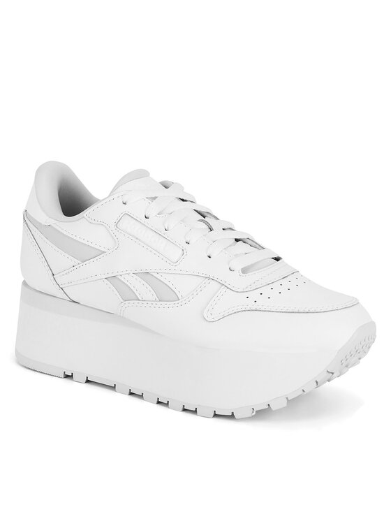 Reebok Snīkeri Reebok Classic Leather Triple Lift 100201089 Balts