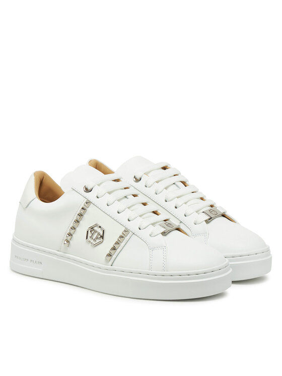 PHILIPP PLEIN Снікерcи PHILIPP PLEIN SAES USC0732 PLE005 Білий