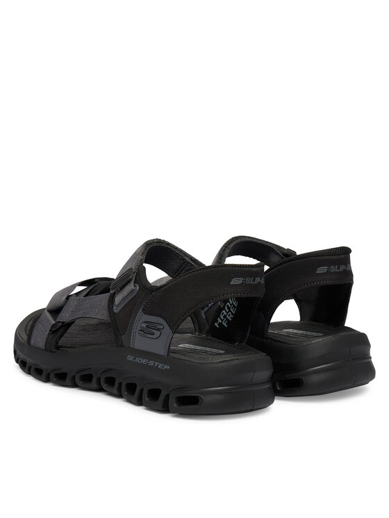 Skechers Босоніжки Skechers Glide Step Sandal 233382/BBK Чорний