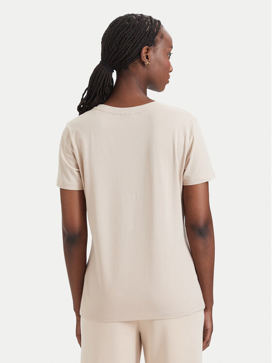 Guess Guess Camiseta V4YI09 J1314 Beis Regular Fit