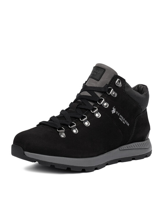 U.S. Polo Assn. Черевики U.S. Polo Assn. EO-VENTUR001M/ELN1 Чорний