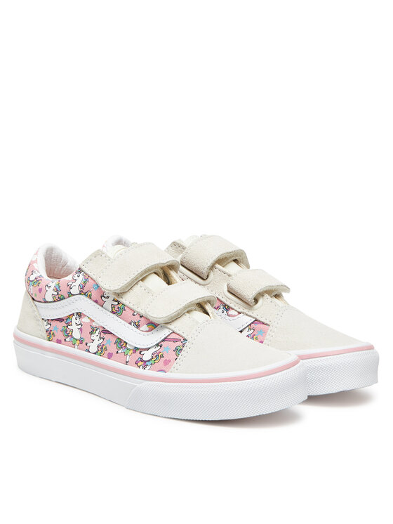 Vans Tenis superge Vans Old Skool V VN000CYDCY71 Écru