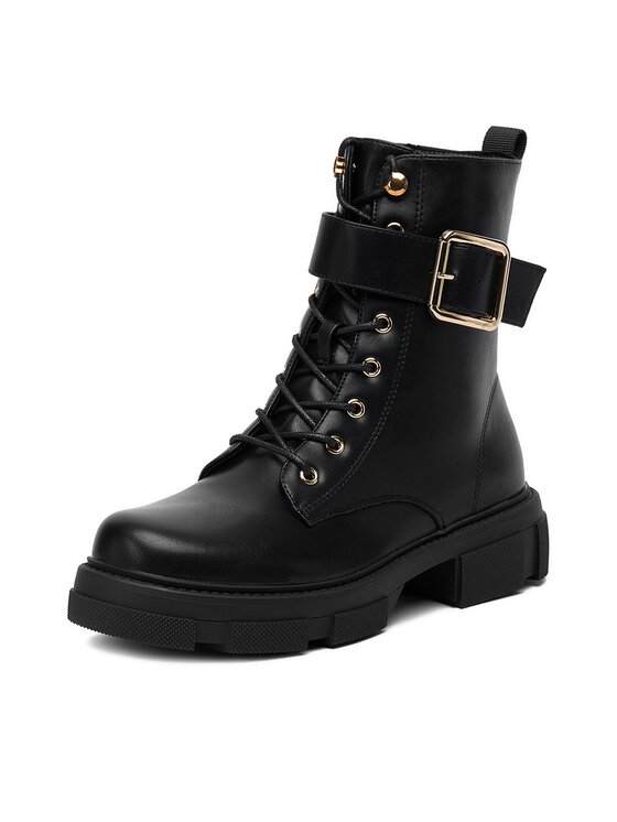 DeeZee Черевики DeeZee HX21050-16 Чорний