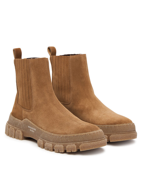 Weekend Max Mara Ботильйони Weekend Max Mara Genepi 2625796075 Світло-коричневий