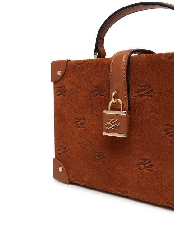 KARL LAGERFELD Rankinė KARL LAGERFELD B1W30266 Ruda
