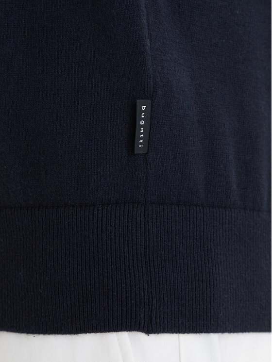 Bugatti Bugatti Camiseta 7200-75516C Azul marino Relaxed Fit