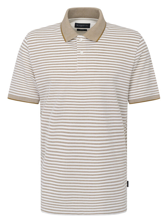 Bugatti Bugatti Polo 8150-75092C Beis Regular Fit