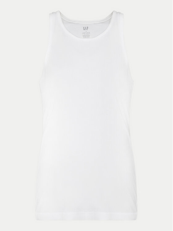 Gap Gap Комплект майок без рукавів 483958-00 Білий Regular Fit